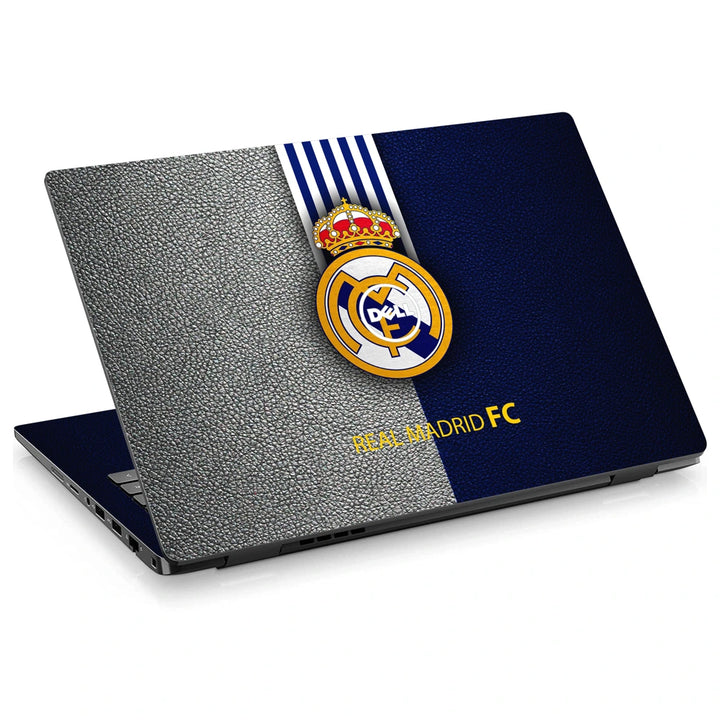 3M Material Textured Embossed Laptop Skin - Real Madrid FC Grunge Crest