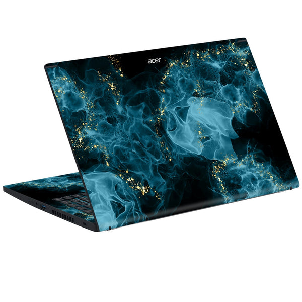 Acer Laptop Skin - Blue Energy Flow