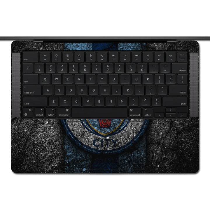 MacBook Laptop Skin - Man City Sky Blue Football Badge
