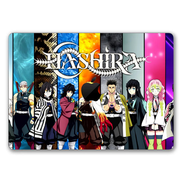 MacBook Laptop Skin - Demon Slayer Hashira Pillars Poster