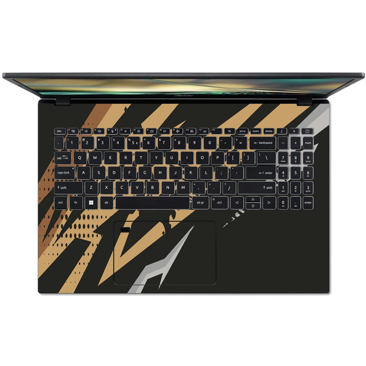 Acer Laptop Skin - Gold Rush