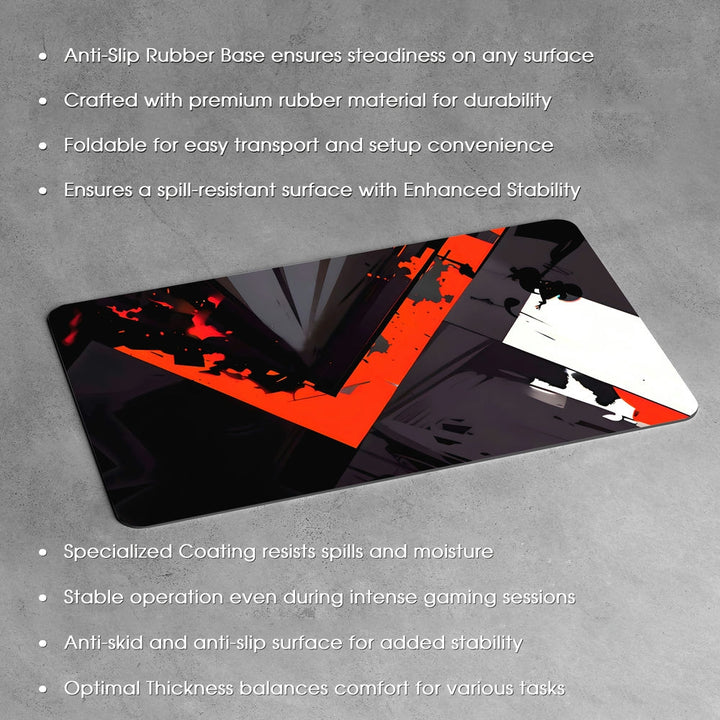 Anti-Slip Desk Mat Gaming Mouse Pad - Blade Edge