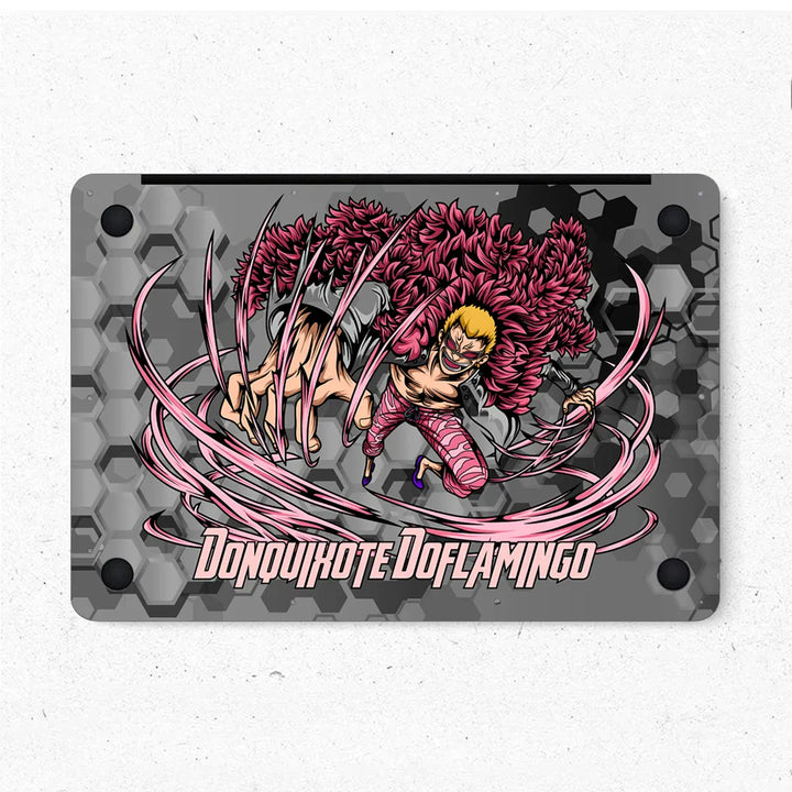 MacBook Laptop Skin - Doflamingo Pink String Barrage