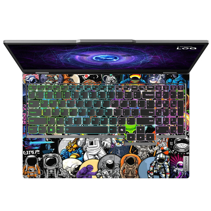 Shop Astronaut Sticker Bomb Laptop Skin for Lenovo LOQ | Buy Online Now ...