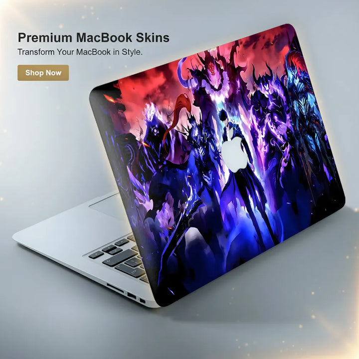MacBook Laptop Skin - Solo Leveling Shadow Army