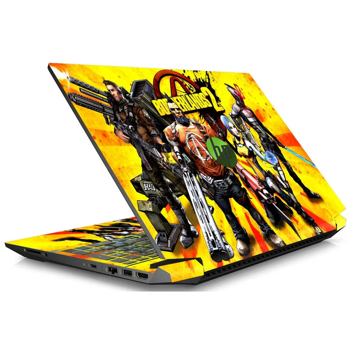 3D Embossed Laptop Skin - Superhero Team Art