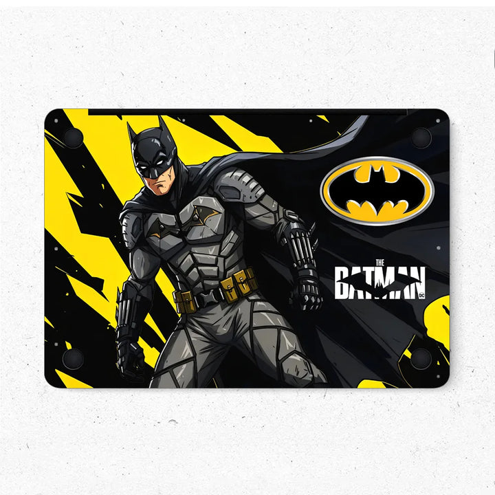 MacBook Laptop Skin - The Batman Yellow Slash Art