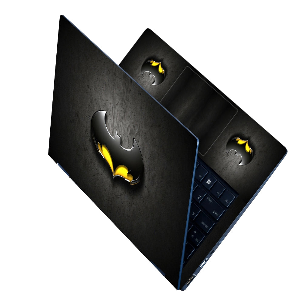 Shop Batman Logo Yellow Laptop Skin | Buy Online Now – SkinsLegend