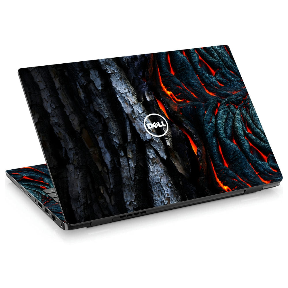Shop Orange Lava in Tree Root Laptop Skin for Dell | Buy Online Now ...
