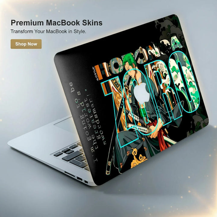 MacBook Laptop Skin - Zoro One Piece