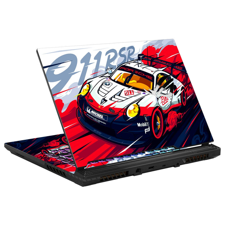 Asus Laptop Skin - Porsche 911 RSR Racing