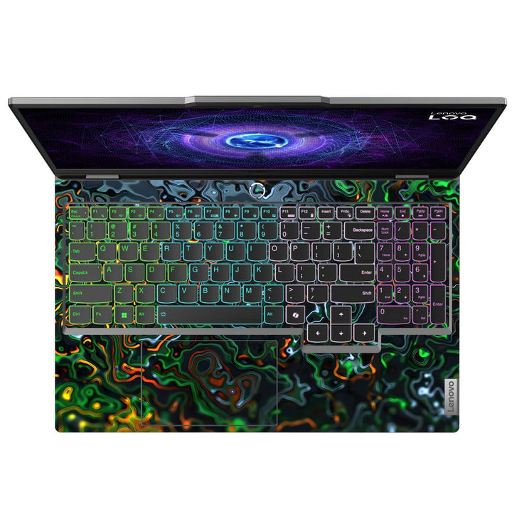 Shop Psychedelic Swirl Laptop Skin for Lenovo LOQ | Buy Online Now ...