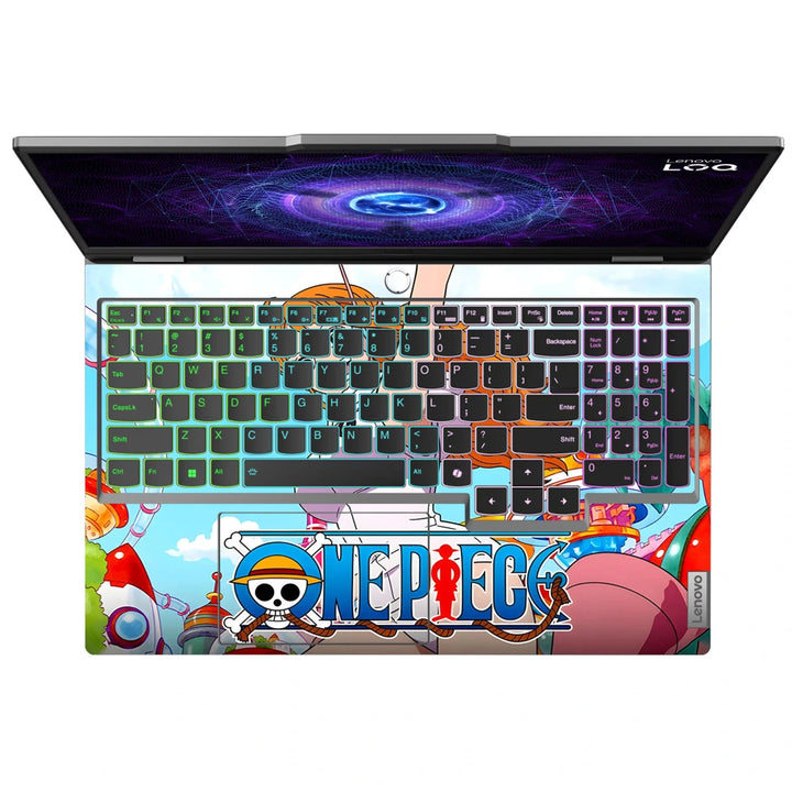 3M Material Textured Embossed Laptop Skin - One Piece Nami Beach Pop Art