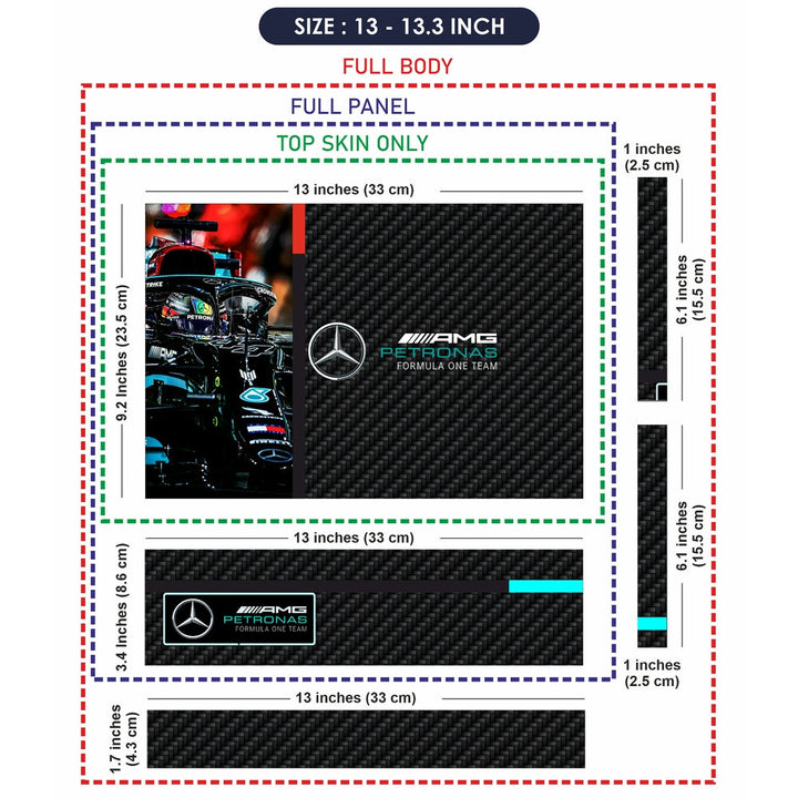 Laptop Skin - Formula One FO13