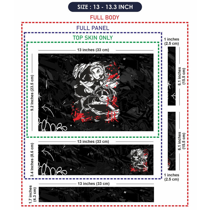 Laptop Skin - Demon Slayer DS5