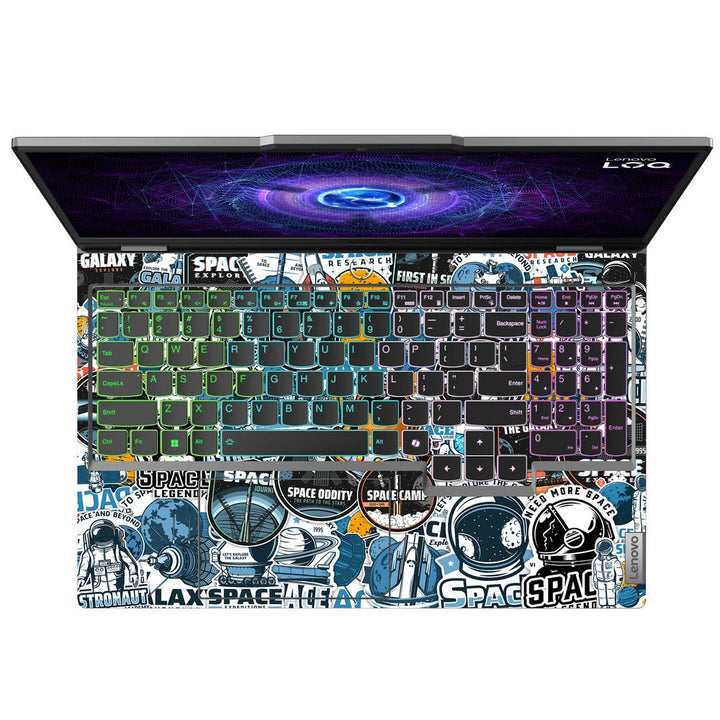 Shop Space Sticker Bomb Laptop Skin for Lenovo LOQ | Buy Online Now ...