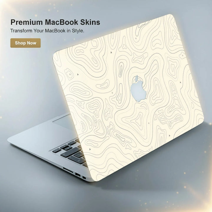 MacBook Laptop Skin - Topography Pattern TP14