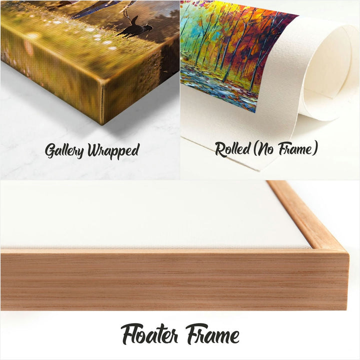 Canvas Painting - Colorful Autumn Forest