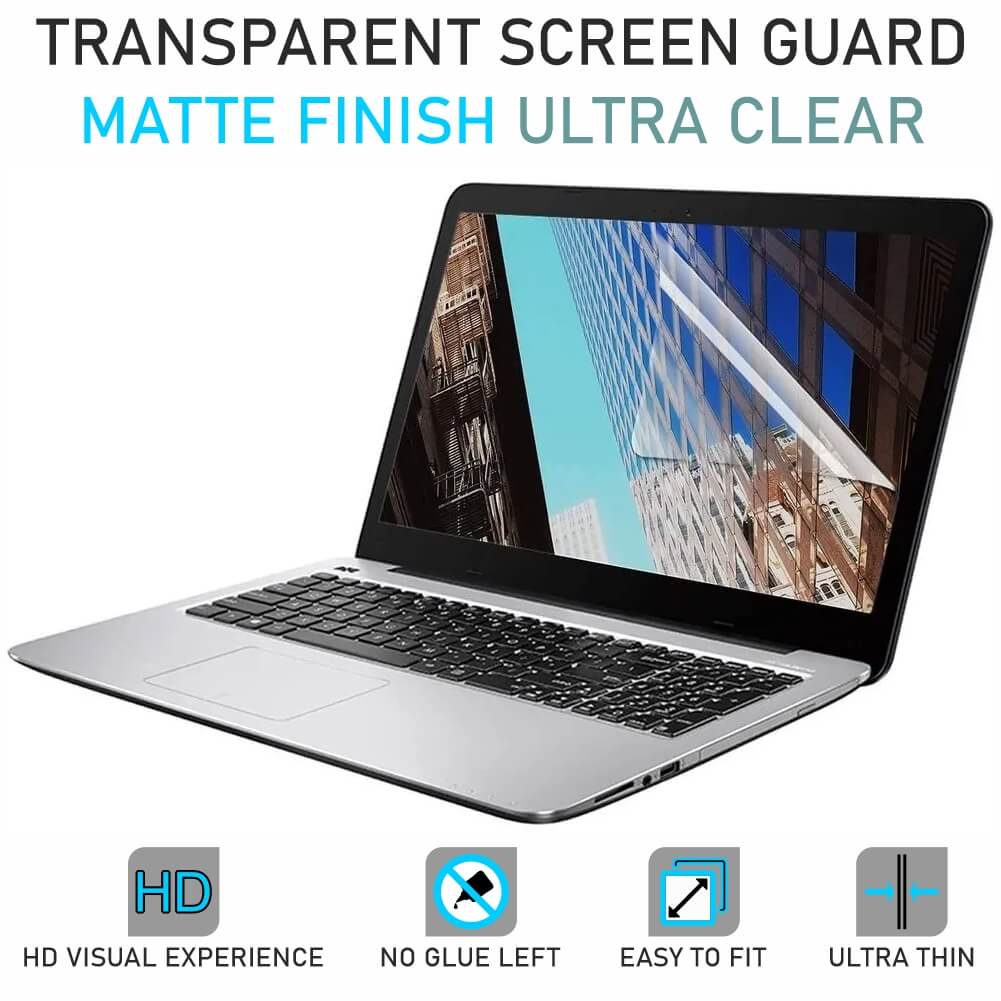 Transparent Laptop Screen Guard Protect Your Screen From Scratches Transparent laptop screen guard protect your screen from scratches