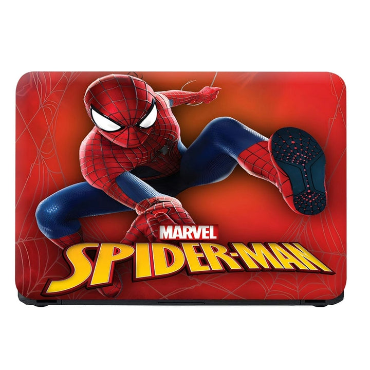 Laptop Skin - Spider Man in Action Red