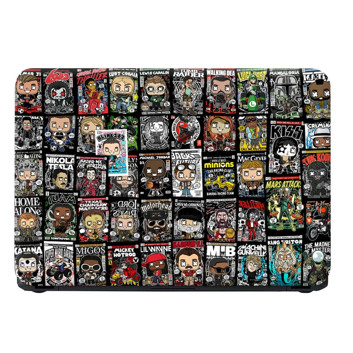 Laptop Skin - Pop Culture Sticker Bomb DS3