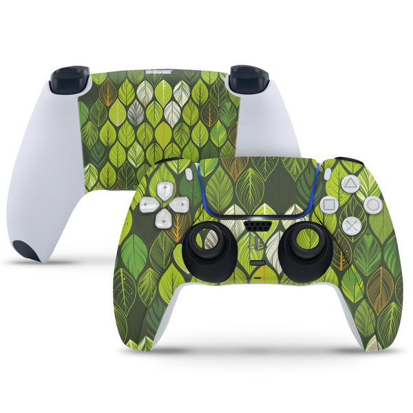 PS5 Controller Skin - Beautiful Leaf Pattern