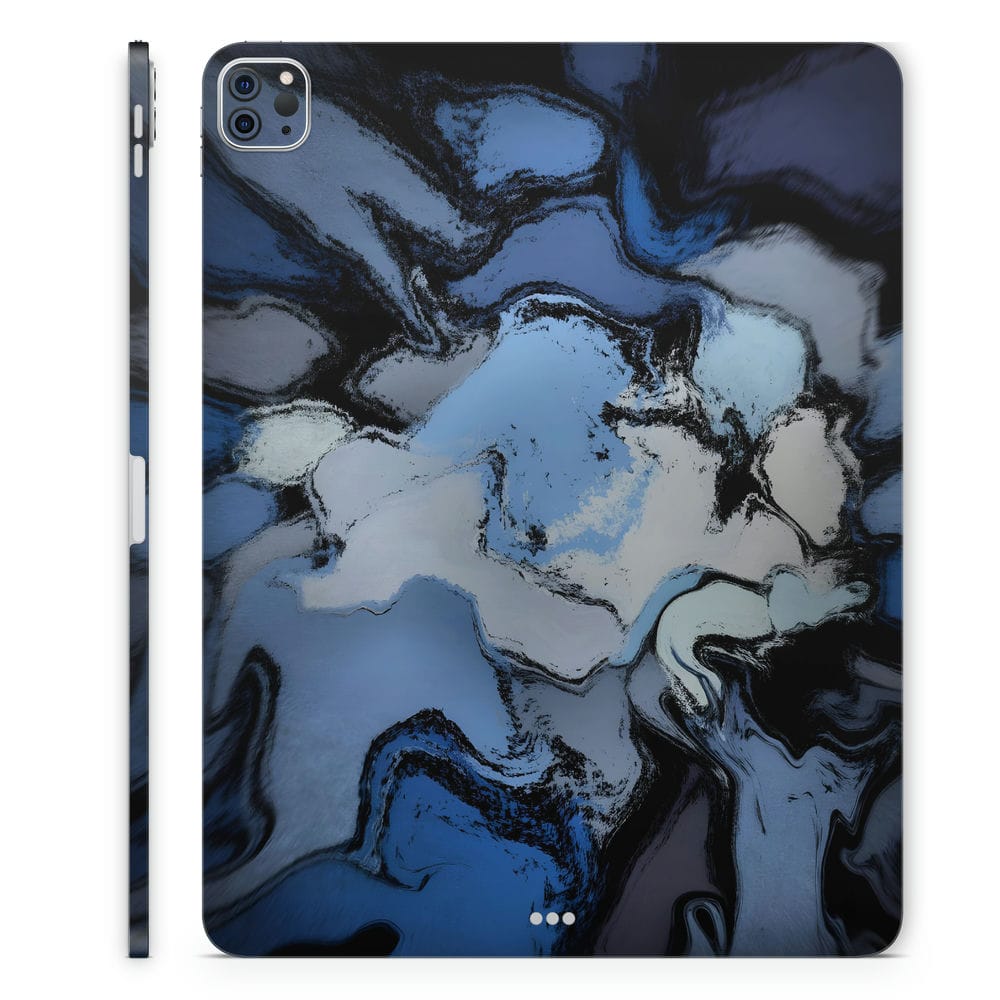 Blue Shaded Art Tablet Skin Wrap - Elevate Your Tablet's Look – SkinsLegend