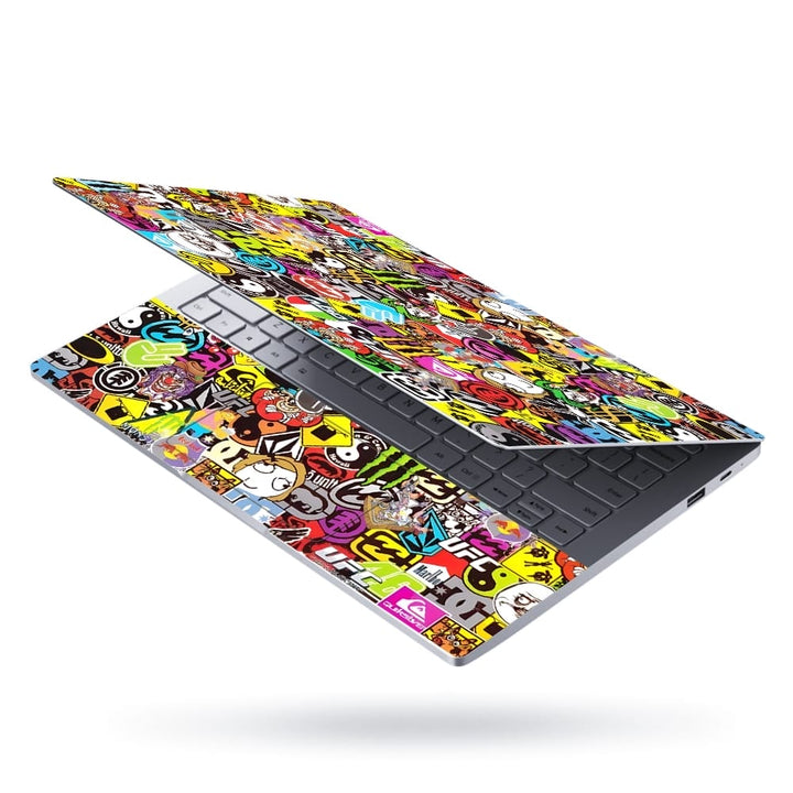 Laptop Skin - Monster Sticker Bomb