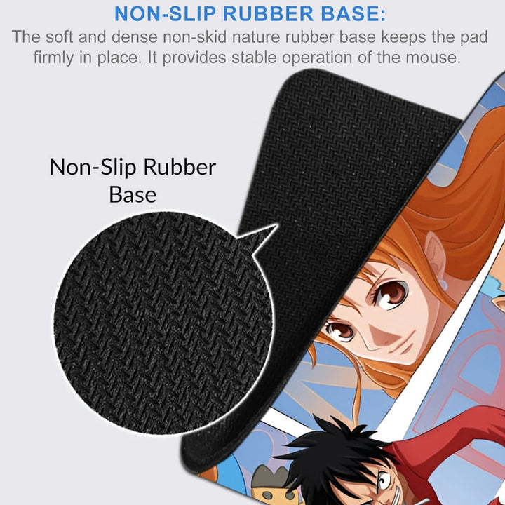 Anti-Slip Desk Mat Gaming Mouse Pad - One Piece Monkey D Luffy MDL16