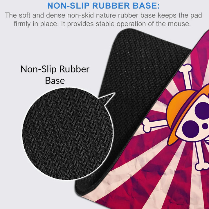 Anti-Slip Desk Mat Gaming Mouse Pad - One Piece Monkey D Luffy MDL10