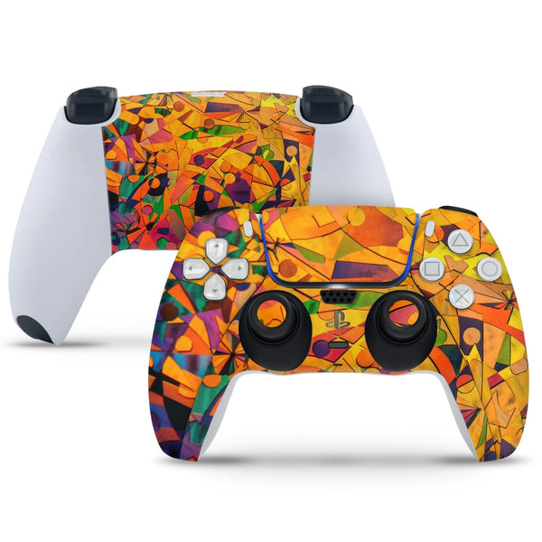 PS5 Controller Skin - Colourfull Abstract