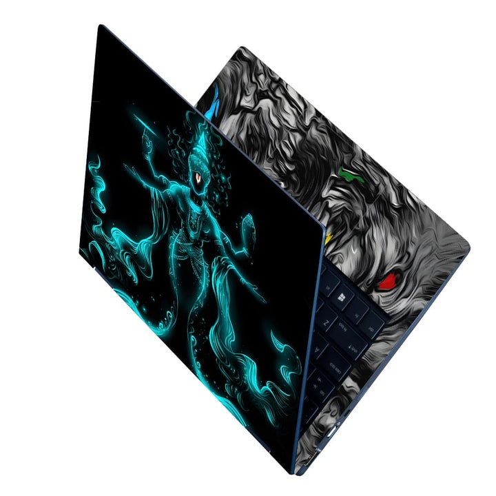 Laptop Skin - Lord Vishnu Matsya Avtar