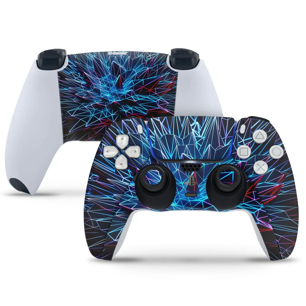 PlayStation 5 Controller Skin - Spikes Abstract – SkinsLegend