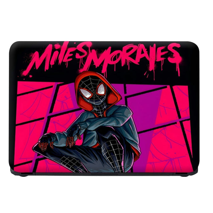 Laptop Skin - Miles Morals Thinking Reddish Art