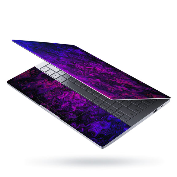 Shop Pink Blue Abstract Laptop Skin | Buy Online Now – SkinsLegend
