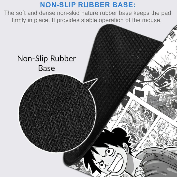 Anti-Slip Desk Mat Gaming Mouse Pad - One Piece Monkey D Luffy MDL19