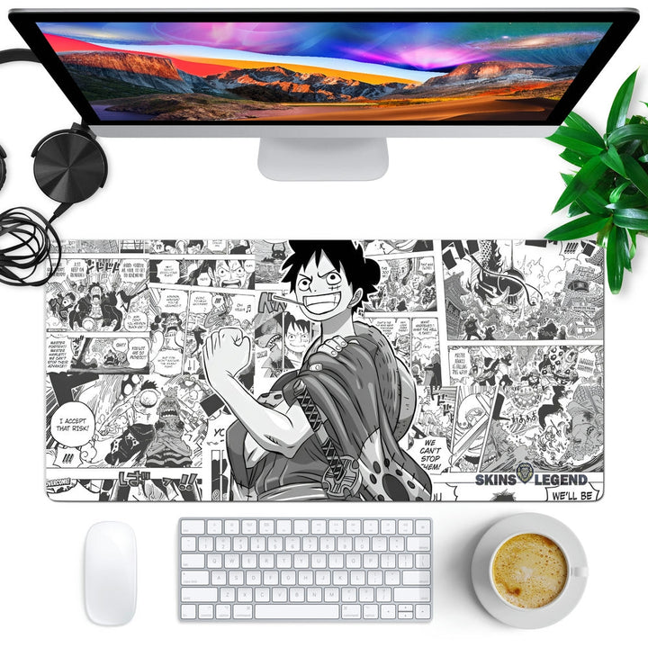 Anti-Slip Desk Mat Gaming Mouse Pad - One Piece Monkey D Luffy MDL19