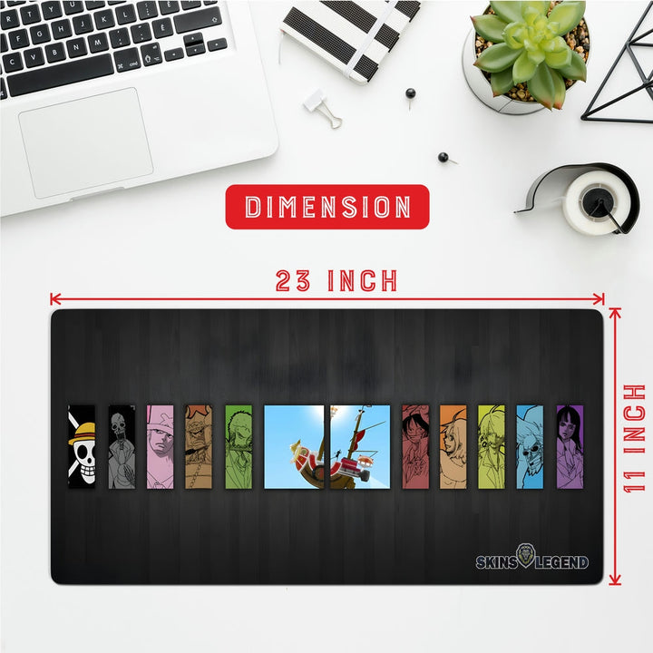 Anti-Slip Desk Mat Gaming Mouse Pad - One Piece OP06