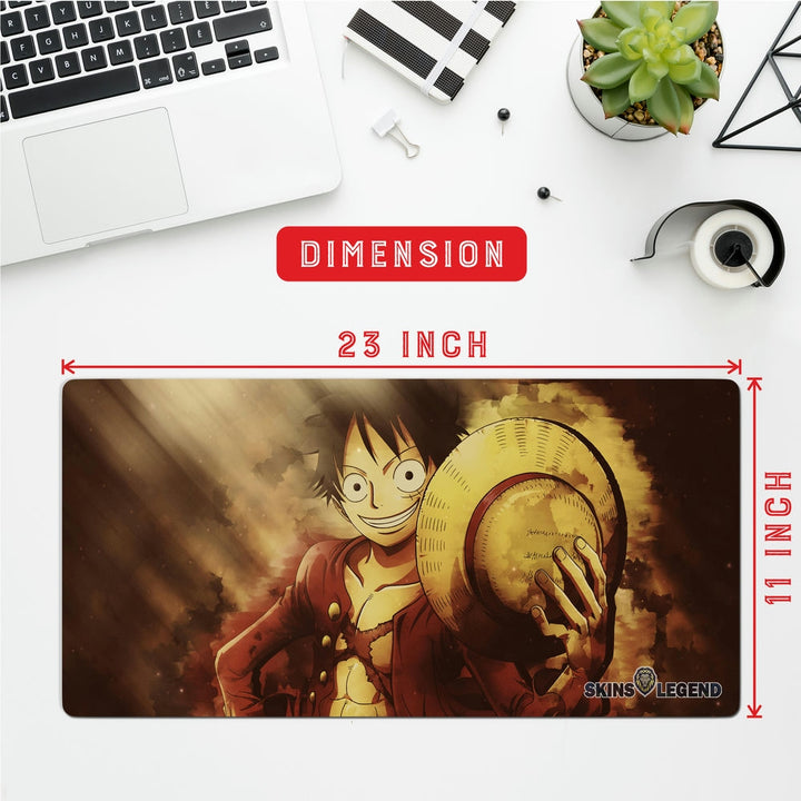 Anti-Slip Desk Mat Gaming Mouse Pad - One Piece Monkey D Luffy MDL32