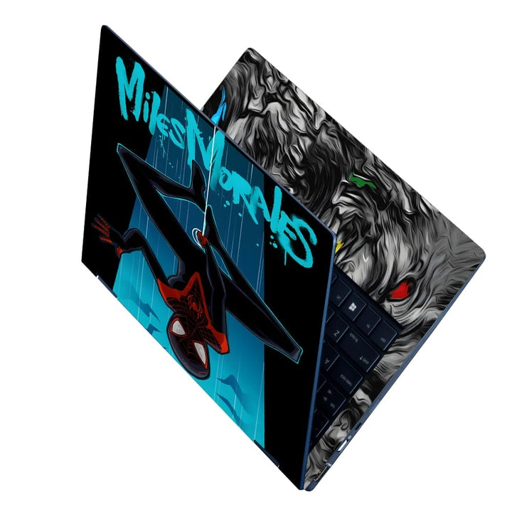 Laptop Skin - Miles Morales Down View