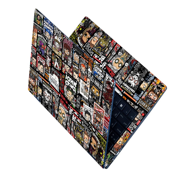 Laptop Skin - Pop Culture Sticker Bomb DS1