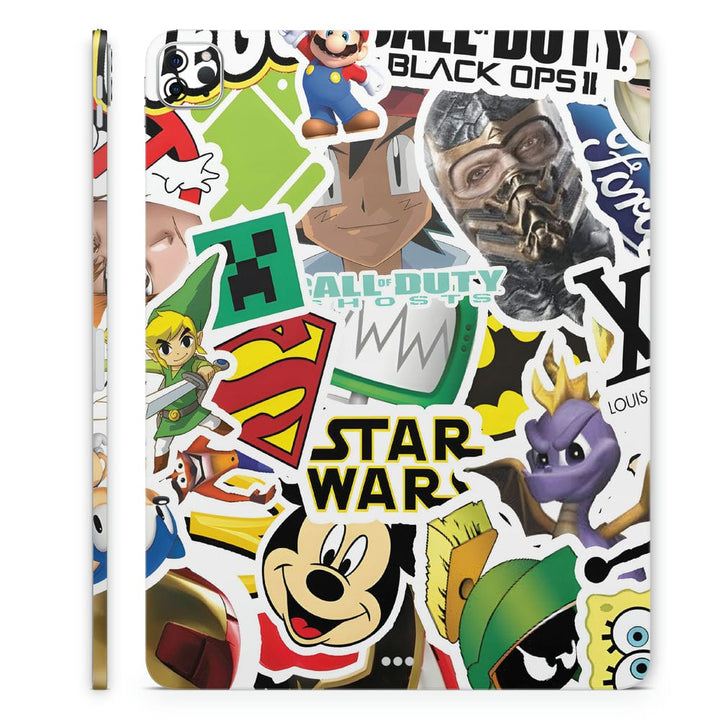 Tablet Skin Wrap - Star War Sticker Bomb