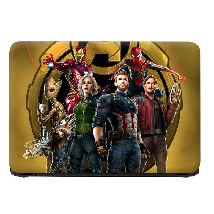 Laptop Skin - A Logo Team Golden Back