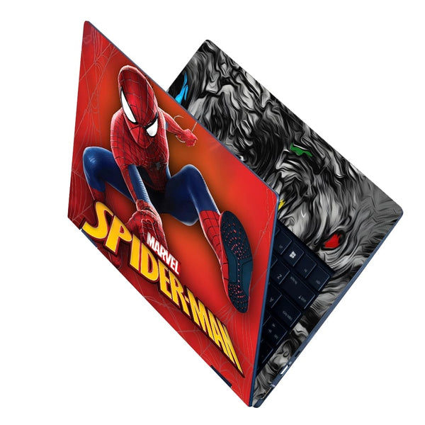 Laptop Skin - Spider Man in Action Red