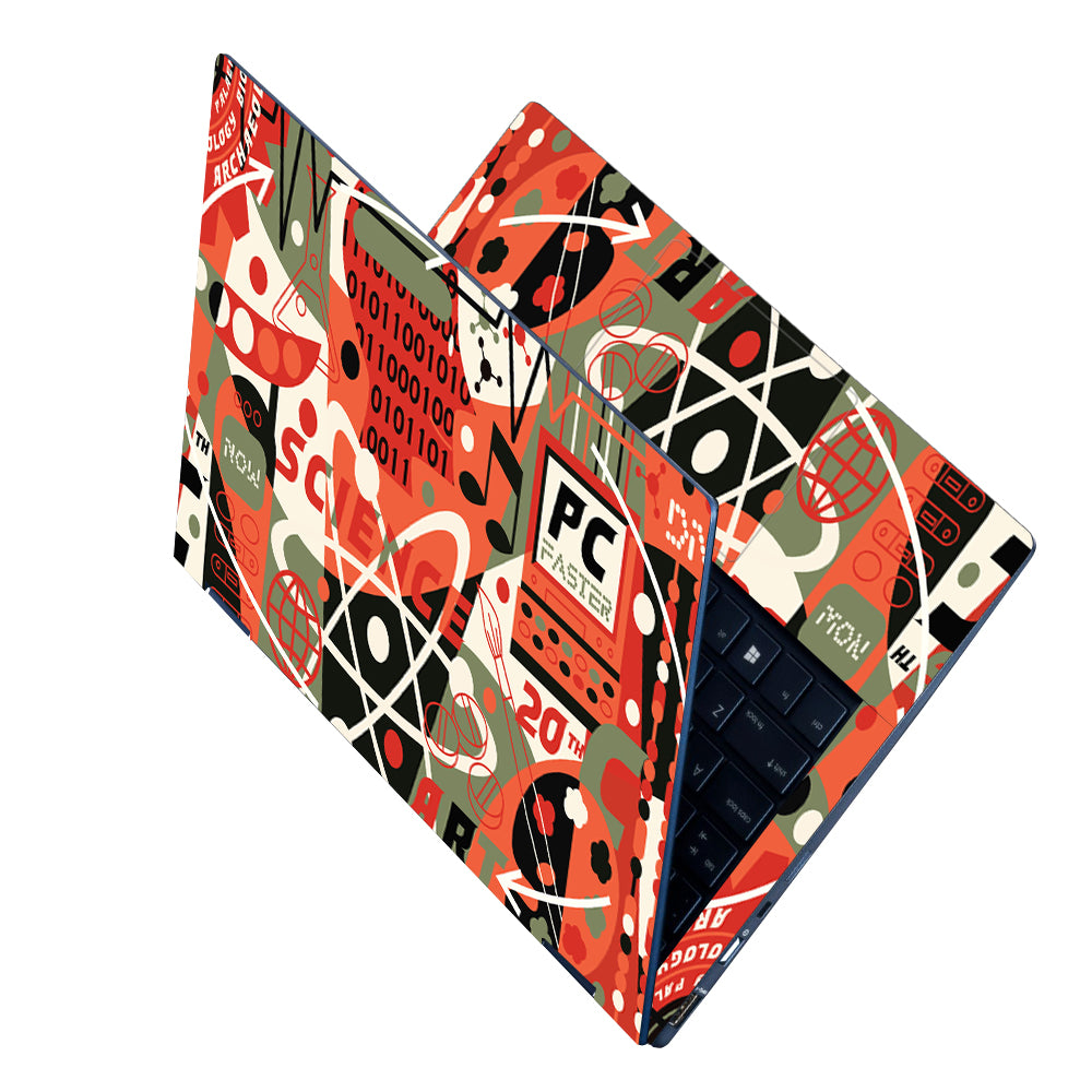 Computer Skin Science Shop Science Doodle Laptop Skin | Buy Online Now – SkinsLegend