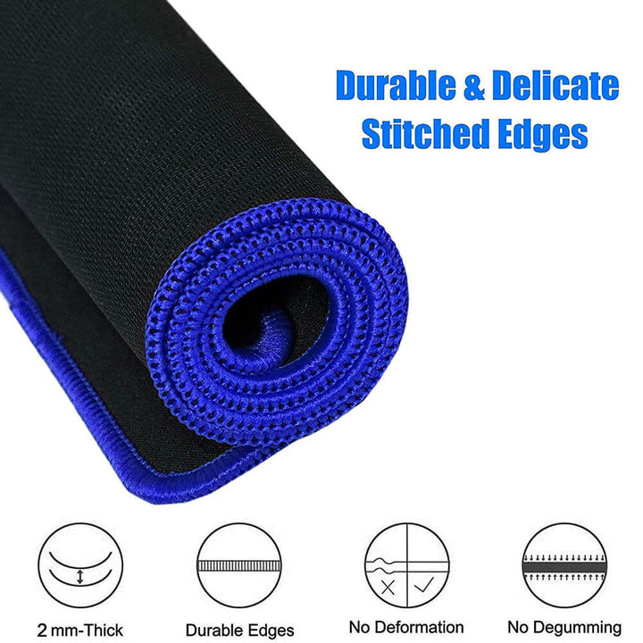Anti-Slip Extended Desk Mat Gaming Mouse Pad - The More You Learn the More You Earn