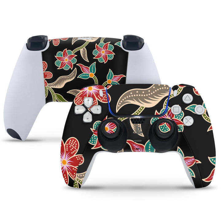 Ps Controller Pattern PlayStation 5 Controller Skin - Flower Seamless Pattern – SkinsLegend