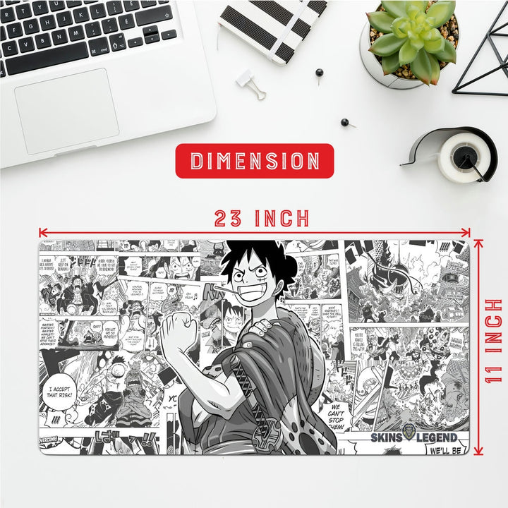 Anti-Slip Desk Mat Gaming Mouse Pad - One Piece Monkey D Luffy MDL19