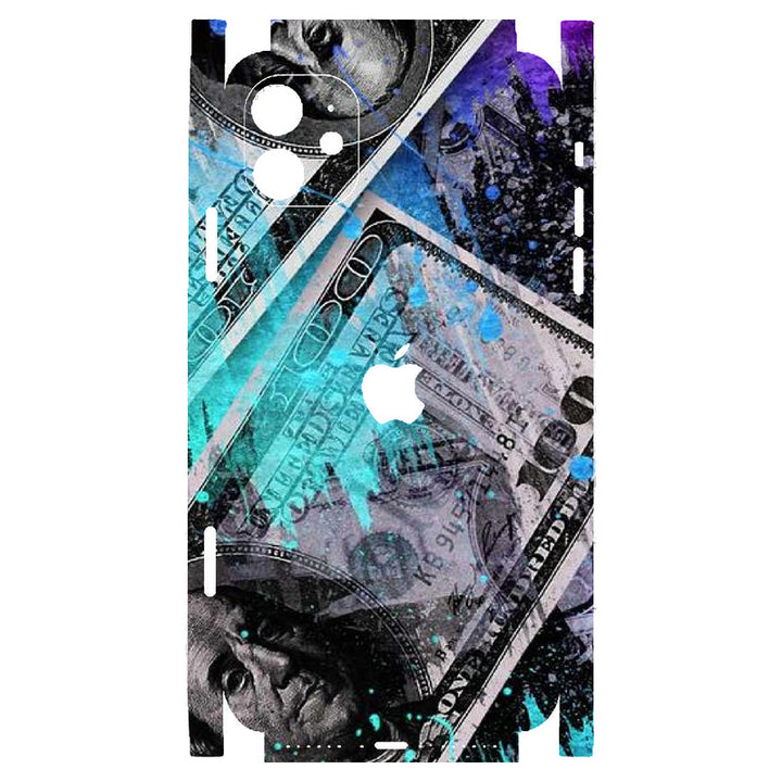 Apple iPhone Skin Wrap - 100 Dollar Design - SkinsLegend