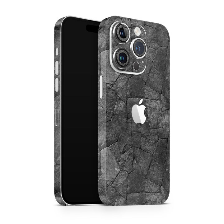 Apple iPhone Skin Wrap - Grey Wall - SkinsLegend
